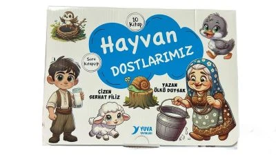HAYVAN DOSTLARIMIZ 1. SINIF 10 KİTAP SET