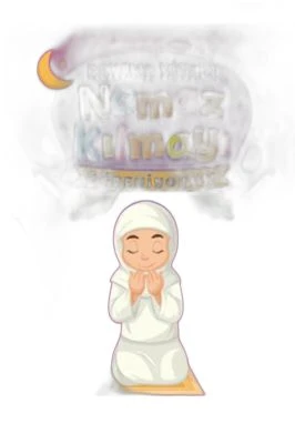 NAMAZ KILMAYI ÖĞRENİYORUM (KIZ) - BOYAMA