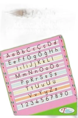 HARF ÖRNEKLİ GÜZEL YAZI DEFTER