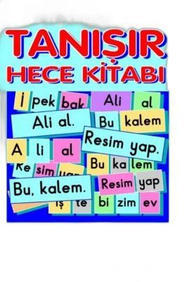 TANIŞIR YETİŞKİNLER İÇİN HECE KİTABI
