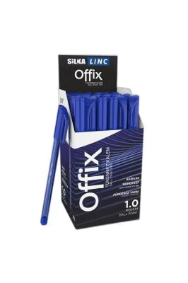 SİLKA LİNC OFFİX SİYAH 1MM TÜKENMEZ KALEM