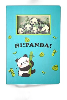 3D HI PANDA TEMALI DEFTER